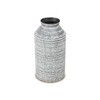 Cheung's Azian White Washed Galvanized Patterned Jug Decor - Large - 2 of 2