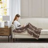 Sapphtopaz Oversized Faux Fur Throw Blanket, 60" x 70" Reversible Faux Mink Luxury Decorative Blanket, Throw Blanket for Couch, Fleece Blankets - 3 of 4