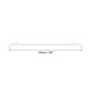 Unique Bargains PVC Poster Hanger Rail Poster Strip Bar with Clips for Poster Map - 2 of 4