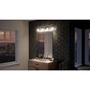 Urban Ambiance Luxury French Rustic Bath Vanity Light,  7.25"H x 33.25"W,  Brushed Nickel Finish, UHP3770 - 2 of 4