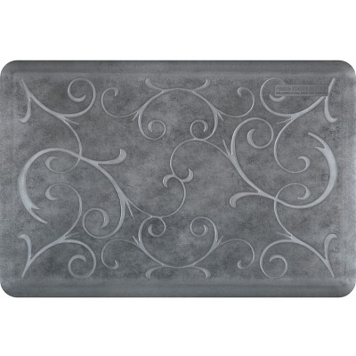 WellnessMats 36 x 24-Inch Gray Original Anti-Fatigue Kitchen Mat