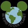 Boy's Mickey & Friends Be Kind to Our Planet Mickey Mouse Logo T-Shirt - 2 of 4