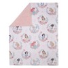 Lambs & Ivy Disney Princesses Baby Blanket - Ariel,Snow White,Cinderella,& more - 2 of 4