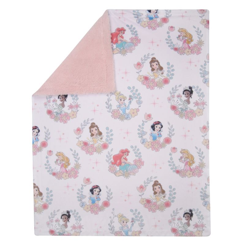 Lambs & Ivy Disney Princesses Baby Blanket - Ariel,Snow White,Cinderella,& more, 2 of 5