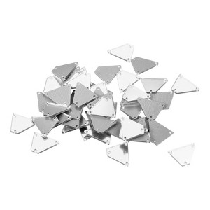 Unique Bargains Flat Back Sew on Acrylic Irregular Mirrors for Evening Dresses 50 Pcs - 1 of 4