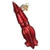 Old World Christmas Blown Glass Ornament for Christmas Tree, Red Squid - 3 of 4