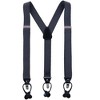 Ascentix Men's Classic Stretch 1 3/8 inch Convertible Suspenders - 4 of 4