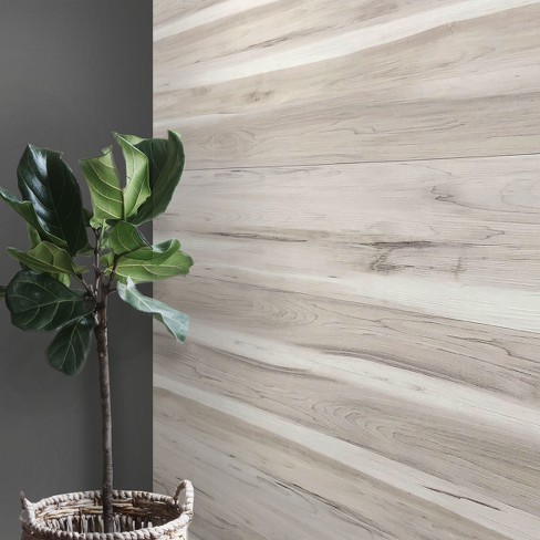 Dip Design Is Personal, Lightweight DIY Decorative Wall Planks - Silver Oak : Target