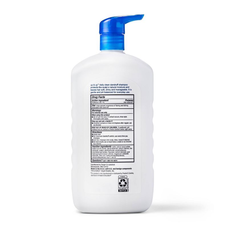 Daily Clean Dandruff Shampoo - 33.9 fl oz - up &#38; up&#8482;, 5 of 6