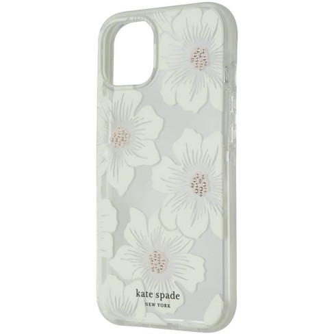 Case Mate licensed - Kate Spade New York Series Case for iPhone 13 - Hollyhock Floral Clear - image 1 of 1