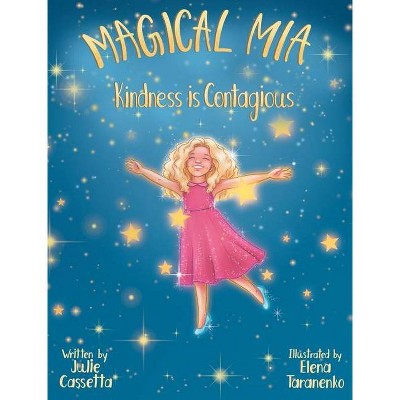 Magical Mia - (Magical MIA) Large Print by  Julie Cassetta (Hardcover)