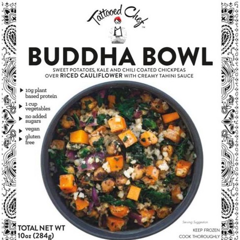 Tattooed Chef Vegan Frozen Buddha Bowl - 10oz - image 1 of 4