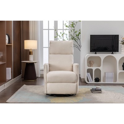 NicBex Recliner Chair Rocking Chair with Adjustable Back Swivel Accent Chair Glider Rocking Chair for Living Room