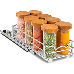 Hold N' Storage - Pull Out Cabinet Organizer for Spices, Cans - Heavy Duty with Lifetime Limited Warranty - 1 of 4