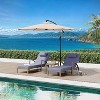 Outdoor Chaise Lounge Chairs Set of 2, All-Weather Rattan Patio Loungers with 5-Position Adjustable Backrest and Removable Cushions - 4 of 4