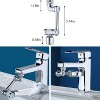 Attop Brass 1080° Swivel Faucet Extender with Filter, 2-Mode Adjustable Spray Aerator for Universal Kitchen & Bathroom Sink - 2 of 4