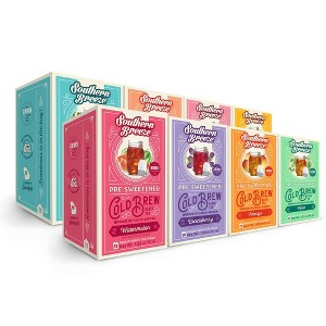 Southern Breeze Cold Brew Sweet Tea Variety Pack with 20 Individually Wrapped Tea Bags, Pack of 8 - 1 of 4
