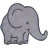 Unique Loom Playtime Kids Wool Collection Area Rug - Elephant - 2 of 4