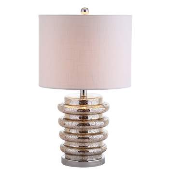 JONATHAN Y Allen LED Glass Table Lamp
