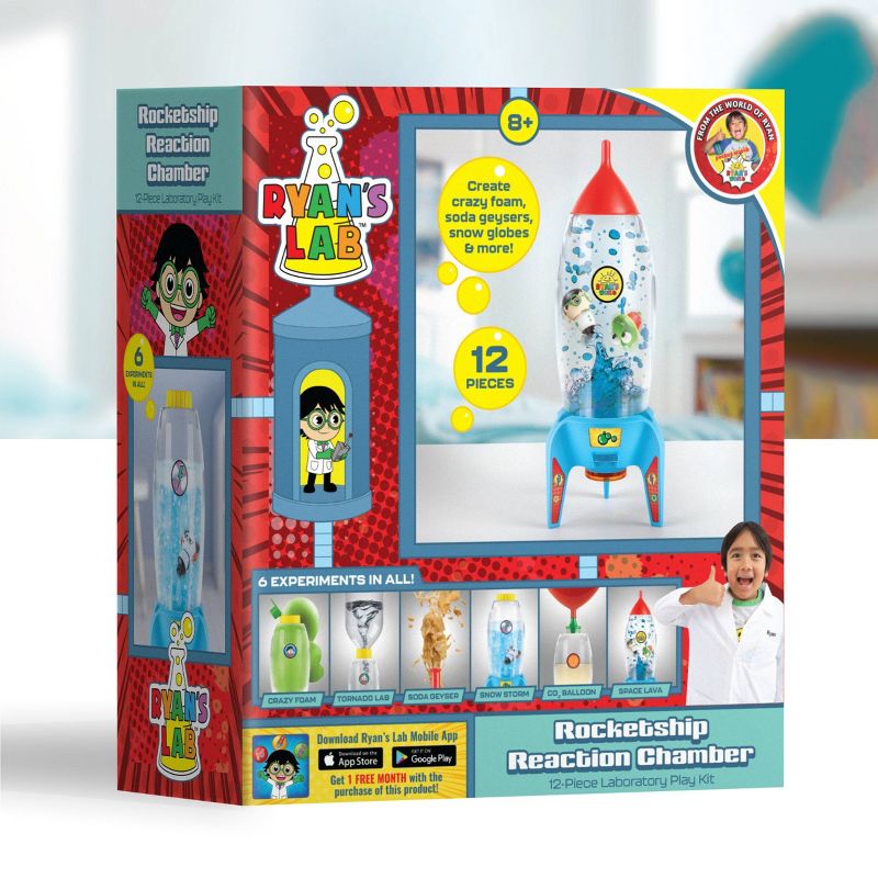 Ryan&#39;s Lab STEM Rocketship Reaction Chamber Experiment Laboratory Science Play Kit, 6 of 8