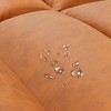 Dyonery 71 in Convertible Faux Leather Sofa Couch,Memory Foam Futon Couch Bed,Small Splitback Modern Loveseat Sleeper Sofa Bed for Living Room - 4 of 4