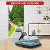 Baby Bumper Car,6V Electric Ride On Car with 360°Spin for 3-6 Years,2-Speeds,Lights,Music & Horn - 4 of 4
