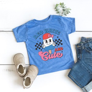 The Juniper Shop Red White And Cute Popsicle Toddler Short Sleeve Tee - 1 of 4