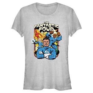 Juniors The Fantastic Four: First Steps Retro Family T Shirt - 1 of 2