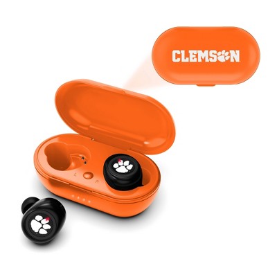 NCAA Clemson Tigers Bluetooth True Wireless Earbuds