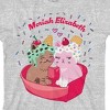 Moriah Elizabeth Ice Cream Kitties Youth Girl Heather Gray Short Sleeve Tee - 2 of 2
