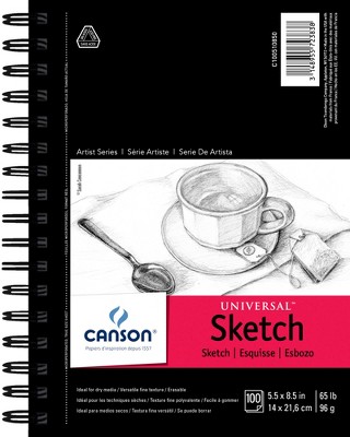 Basic Artists' Series Sketchbook - 5-1/2 x 8-1/2