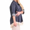 Women's Button Up Lace Top - Plus - umgee - 2 of 4