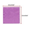 INSPIRE CHIC Men's Wedding Party Solid Color Self-Folded Pocket Squares - 3 of 4