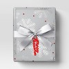 30' Christmas Fabric Ribbon Silver Satin - Wondershop™ - 2 of 3