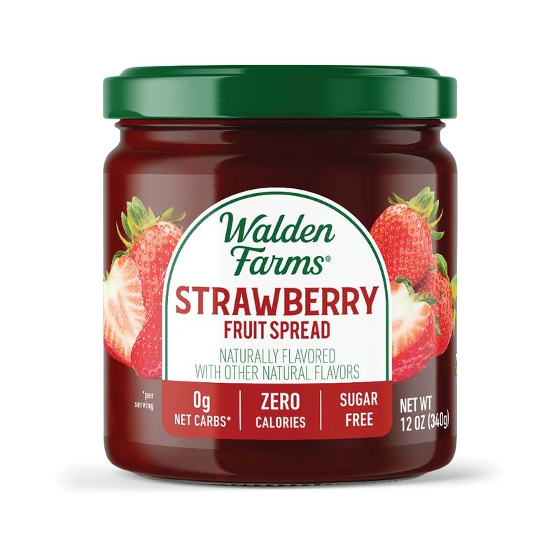 Walden Farms Strawberry Fruit Spread 12 oz Jar, 1 of 3