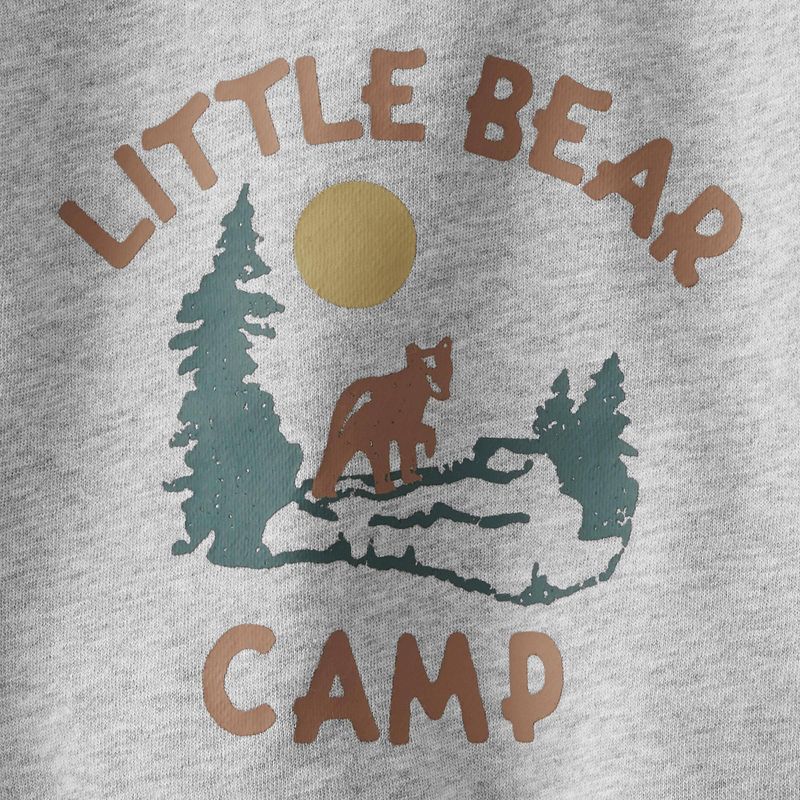 Little Planet by Carter’s Baby &#34;Little Bear&#34; Graphic Pullover - Gray, 3 of 4