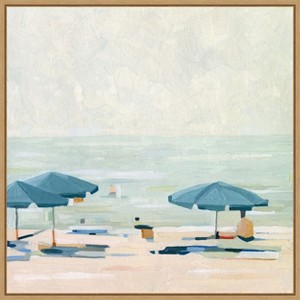 Amanti Art If Its the Beaches II by Emma Scarvey Canvas Wall Art Print Framed 22 x 22-in. - 1 of 4
