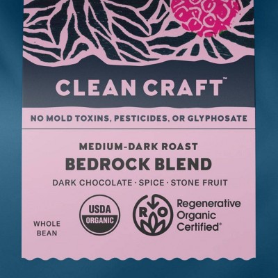 Heirloom Coffee Roasters Bedrock Blend Dark Roast Ground Coffee -12oz