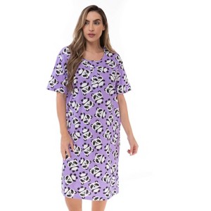 Just Love Short Sleeve Nightgown Sleep Dress for Women - 1 of 3