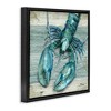 Stupell Industries Northpoint Lobster Rustic Sealife, 18" x 18" - 3 of 4