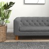 UbMelt Dog Bed Elegant Pet Bed for Dogs Comfy Dog Couch with Wood Legs Durable Elevated Dog Sofa Bed Modern and Stylish Dog Sofa - 2 of 4