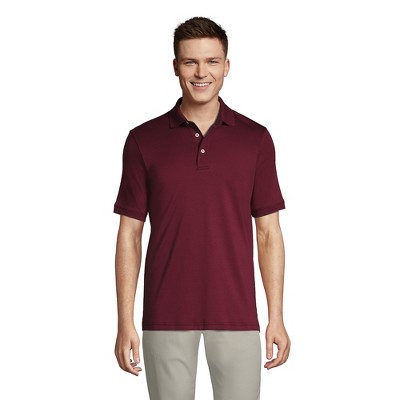 Lands' End Men's Short Sleeve Cotton Supima Polo Shirt