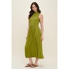 WEST K Women's Bianca Mocke Neck Ribbed Midi Dress - 2 of 4