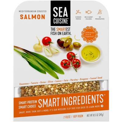 Sea Cuisine Mediterranean Crusted Salmon Fillets - Frozen - 8.5oz