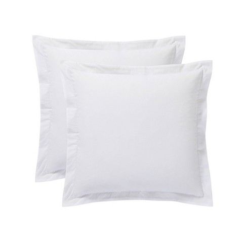 White 26x26 Tailored Euro Sham