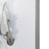 Ink+Ivy 37.18"x25.18" Derby Hand Embellished Horse Framed Canvas Wall Art: Farmhouse Style, Polystyrene Silver Frame, D Ring Mount - 4 of 4