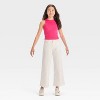 Girls' High Neck Ribbed Tank Top - art class™ - 3 of 3