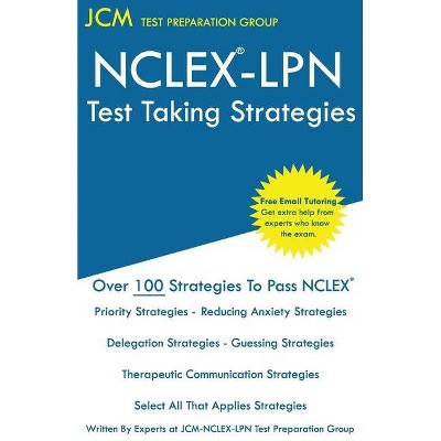 NCLEX LPN Test Taking Strategies - by  Jcm-Nclex Test Preparation Group (Paperback)