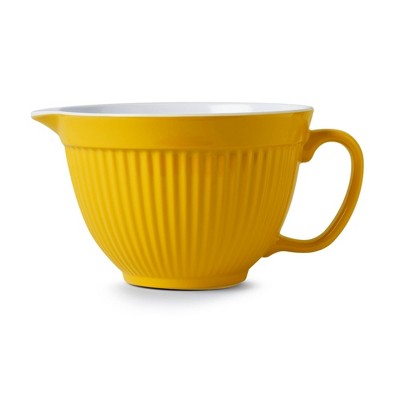 Zeal 8" Retro Melamine Mixing Bowl Mustard