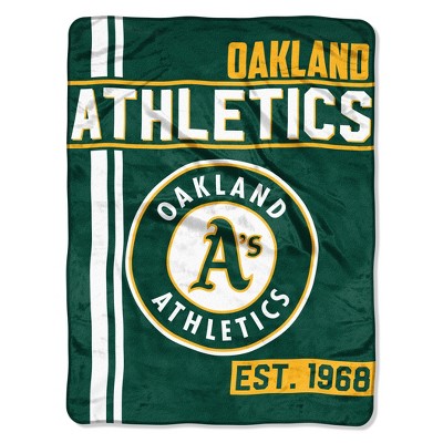  MLB Oakland Athletics Micro Fleece Throw Blanket 